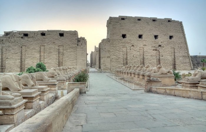la ville de Louxor en Egypte
