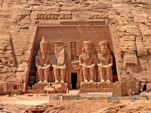 Wonderful Abu Simbel Temple 1 of the most famous places.