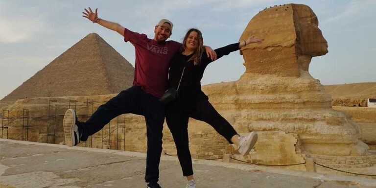 Pyramids of Giza and Sphinx